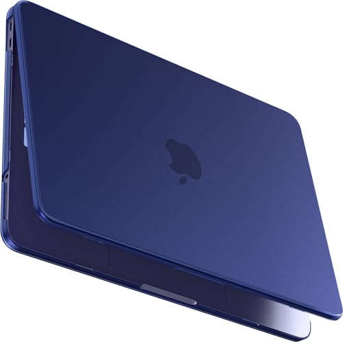 BlueSwan for MacBook Neo Case 13 inch 2026 Release A18 Pro Chip Model A3404 | 100% Match Official Color, Scratch Resistant, Easy to Snap on, Travel Essential, Back to School Gifts - color: Indigo Clear