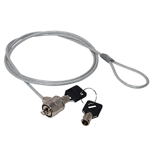 Laptop Notebook Anti-Theft Security Cable Chain Lock with Keys