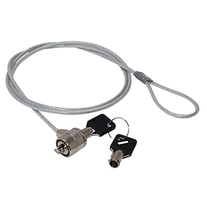 Laptop Notebook Anti-Theft Security Cable Chain Lock with Keys