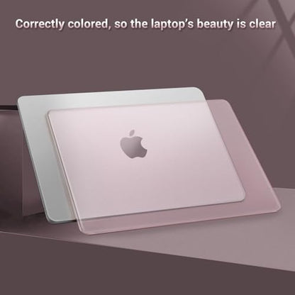 MOSISO Compatible with MacBook Pro 14 inch Case M5 M4 M3 M2 M1 2026-2021 | Ultra-Thin Seamlessly Closes Crack-Resistant Protective Hard Matte Shell&Keyboard Cover, Baby Pink - color: Baby Pink