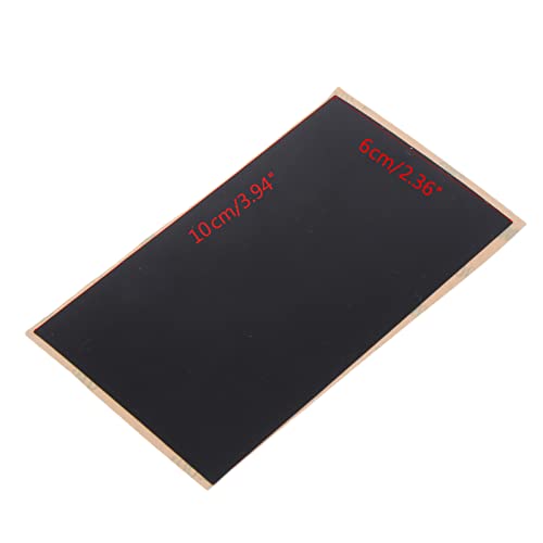 4Pcs Laptop Touchpad Trackpad Protector Cover Skin Sticker Film for Thinkpad P52 P53 Laptop Black Protector Plastic