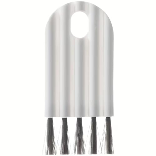 Bendable Keyboard Cleaning Brush, Soft-Bristle Crevice Cleaner | Flexible soft-bristle brush reaches keyboard gaps, cup-lid slots and narrow grooves for gentle everyday cleaning.