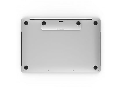 Compulocks Blade Universal Lock Slot Adapter with Combination Lock Silver