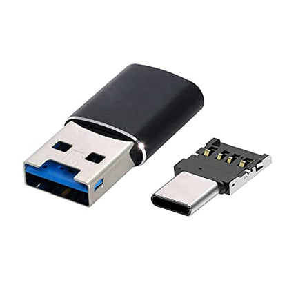 xiwai USB 3.0 to Micro SD SDXC TF Card Reader with Micro Type-C USB-C OTG Adapter for Tablet/Cell Phone - style: Type-C