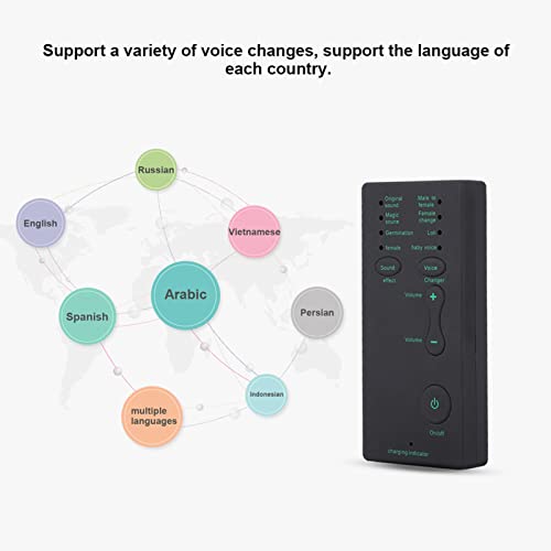 Scream Voice Changer Live 300mah 3.7v Mobile Phone Webcast Live Sound Card External USB Voice Changer