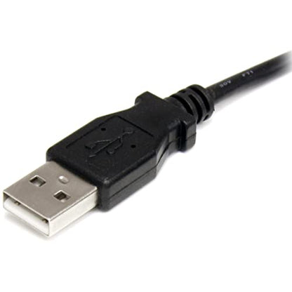 StarTech 3ft/0.9m USB to Type H Barrel 5V DC Cable, Black (USB2TYPEH) - size: 3 ft / 1m, style: Type H