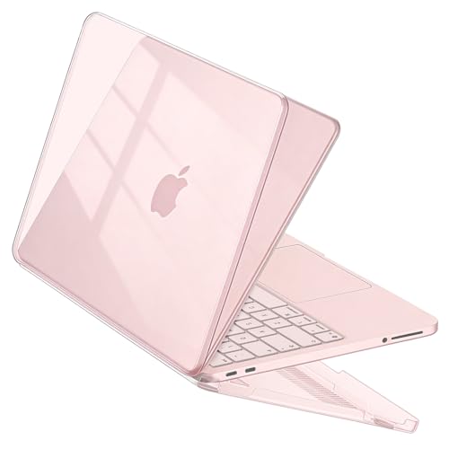 Case Compatible with MacBook Neo 13 inch 2026 (Model A3404), Scratch Resistant Protective Hard Shell Cover, Crystal Blush - color: Crystal Blush