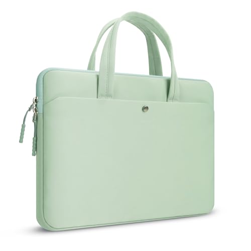 14 Inch laptop Sleeve Protective Case Bag Chromebook Notebook Cover Compatible with 14 inch MacBook Pro M5 M4 M3 M2 M1 Max 2025 2024 2023 2022 2021 A3426 A3434 A2918 A2992 A2779 A2442, Green - color: Green, size: 14 in