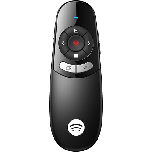 USB Type C Wireless Presentation Clicker, BT&RF 2.4GHz Dual Modes Presenter Remote for PowerPoint Presentations Compatible with Bluetooth-Enabled Laptops Desktop Computers - style: AAA+USB A&C+BT