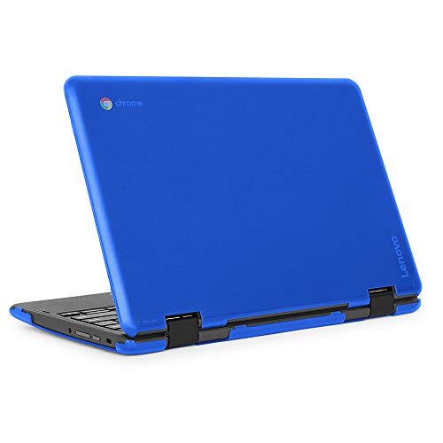 mCover Case Compatible for 2019~2021 11.6" Lenovo 300E 2nd Gen Chromebok & Windows 2-in-1 Laptop Computers ONLY (NOT Fitting Any Other Lenovo Models) - Blue - color: Blue