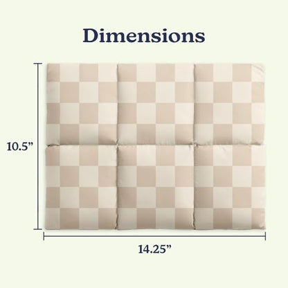 Vandel Puffy Laptop Sleeve 13 inch - 14 inch Waterproof Laptop Sleeve Case, Compatible with 13 inch MacBook Air/Pro 13 / MacBook Pro 14, iPad Pro 12.9, 13.3 in HP Dell, Air Case, Computer Bag Cover - color: u. Grid Neutral Checker