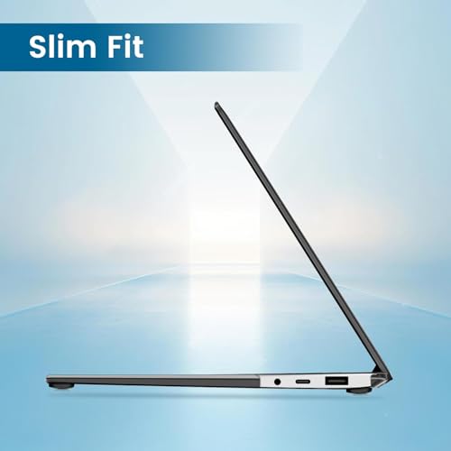 Slim Case for 13.5" Microsoft Surface Laptop 3/4/5 2022 2021 2019 Release with Metal Keyboard (Model: 1951/1868), PC Hard Shell Cover with Shockproof Protective Snap,Crystal Black - color: Crystal Black, size: 13.5 Inch