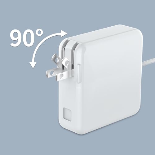 MacBook Air Charger - 45W Magnetic T-Tip Power Adapter (2012-2017) | 【Premium Quality】T-Tip Connector w/ LED & 6FT Cord, for MacBook Air 11/13" 2012-2017, Model A1435/A1436/A1465/A1466