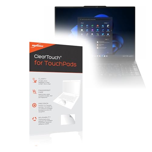 BoxWave Touchpad Protector Compatible With Lenovo ThinkPad E16 Gen 3 AMD (16 in) - ClearTouch for Touchpad (2-Pack), Pad Protector Shield Cover Film Skin