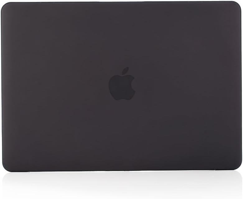 Compatible with MacBook 12 Inch A1534 - Slim Snap On Hard Shell Protective Cover and Keyboard Cover (Black) - color: Black
