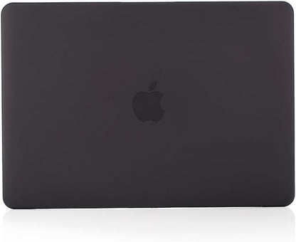 Compatible with MacBook 12 Inch A1534 - Slim Snap On Hard Shell Protective Cover and Keyboard Cover (Black) - color: Black
