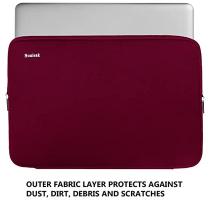 Laptop Case 15.6 Inch, Durable Shockproof Protective Cover Flip Case Briefcase Carrying Bag Compatible with 15.6" HP, ASUS, Lenovo, Acer, Notebook, Computer, Ultrabook, Chromebook, Red - color: Red, size: 15.6 Inch
