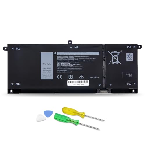 DJW H5CKD Laptop Battery Replacement for Dell Inspiron 7300 7306 7500 7506 2-in-1 Silver Vostro 5300 5301 5501 5502 Series Latitude 3410 3510 Series Inspiron 5300 5301 5401 5402 Series - size: H5CKD