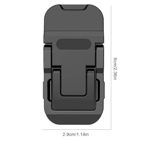 Foldable Laptop Stand Multipurpose Compact Folding | Small for Home, Company, Travel, Desk - Foldable Notebook Stand, Multipurpose Portable Desk Riser, Travel Compact Foldable - size: Double gear black