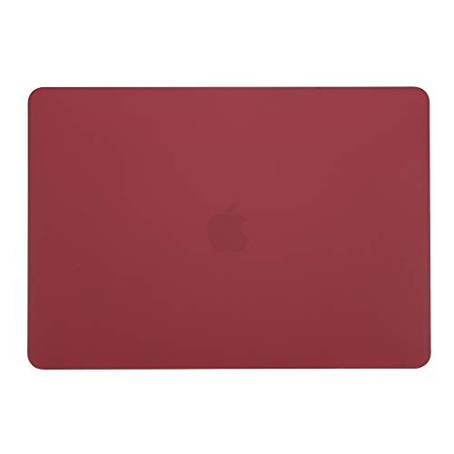 Se7enline for MacBook Pro 13 inch Case M2/M1 2026-2020 A2338,Wine Red | Hard Shell Laptop Case Washable Keyboard Cover Skin Anti-Scratch Anti-Drop Heat Dissipation Full Port Access Slim Lightweight - color: Wine Red
