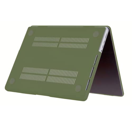 Se7enline for MacBook Pro 14 inch Case 2026-2021 M5 M4 M3 M2,Avocado Green | 2 in 1 Matte Hard Shell Laptop Case with Keyboard Cover Anti-Scratch Heat Dissipation Full Port Access Slim Lightweight - color: Avocado Green