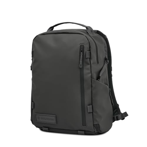 WANDRD PRVKE Zip 31L V4 Camera Backpack – Weatherproof Travel Bag with Laptop Sleeve, Expandable Rolltop and Quick Side Access - color: Black, size: 31L (Bag Only), style: Zip