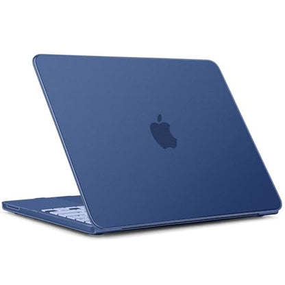Batianda CrystalMist Case for MacBook Neo 13 Inch 2026, Frosted Indigo | 4-in-1 Bundle Official Color Matched, Frosted Translucent Shell, Anti-Fingerprint Matte Finish, Slim Lightweight Protection - color: Matte Indigo