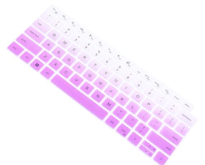 Keyboard Cover Skin Compatible for Dell Latitude 5440 5430 5431 5420 14", Dell Latitude 14" 7440 7430 7420 7410, Dell Latitude 14" 9000 9420 9430, Dell Latitude 9520 9510 7520 15.6" (Gradient Purple) - color: Gradient Purple