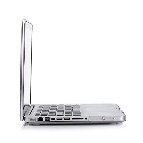Compatible with MacBook 12 Inch A1534 - Slim Snap On Hard Shell Protective Cover and Keyboard Cover (Crystal Clear) - color: Crystal Clear