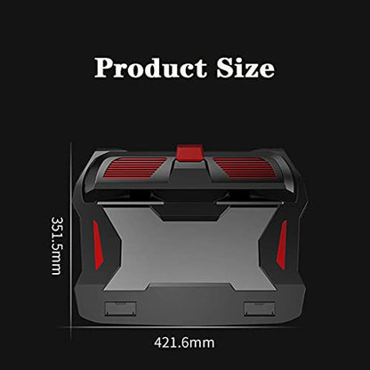 RGB Gaming Laptop Cooler Adjustable Notebook Stand 3000 RPM Powerful Air Flow Cooling Pad for 12-17 Inch Laptop