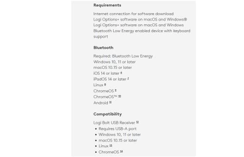 Logitech MX Mechanical Mini Wireless Illuminated Keyboard, Linear Switches, Backlit, Bluetooth, USB-C, macOS, Windows, Linux, iOS, Android, Metal - size: Compact, style: Linear (smooth typing)