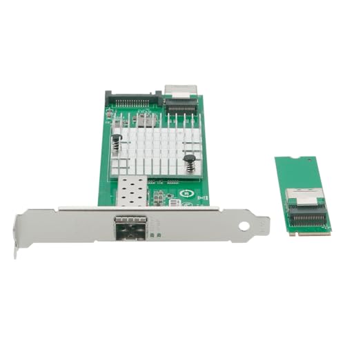 M.2 M-Key Single SFP+ Port 10G Ethernet LAN Adapter with 50cm Cable, with Intel 82599EN Controller - size: 1-Port 10G SFP+ M2, style: 10 Gigabit