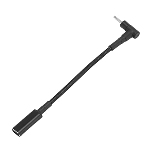 ASHATA Type C Female Input to DC Power PD Charge Cable, USB C Female to 2.5x0.7mm DC Male Power PD Cable 100W PD Fast Charging Cable for Laptop Charging