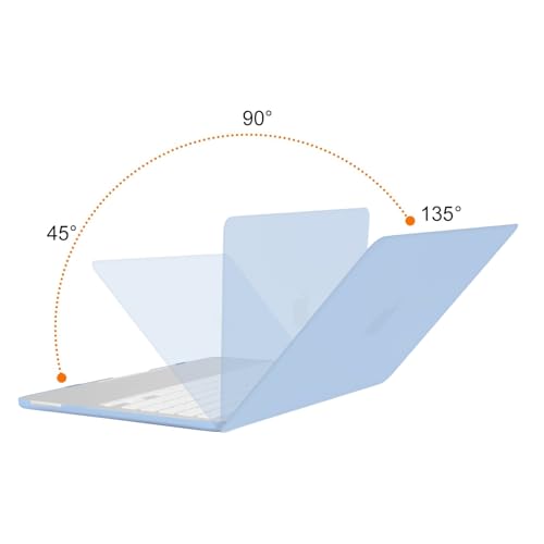 MOSISO Compatible with MacBook Neo Case 13 inch 2026 A3404 A18 Pro Chip | Scratch-Resistant Ultra-thin Protective Hard Shell Case Cover, Air Blue - color: Air Blue