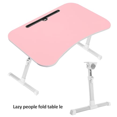 OSALADI 1set Folding Desk Legs for Bed and Worktables Adjustable Height for Student Desks Sofa Tables and Home Use
