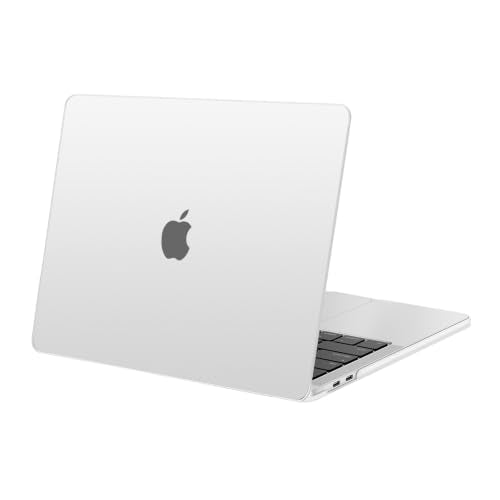 MOSISO Compatible with MacBook Pro 13 inch Case M2 M1, Frost | Plastic Hard Shell Case Cover 2026-2016A2338 A2251 A2289 A2159 A1989 A1708 A1706 with/without Touch Bar - color: Frost