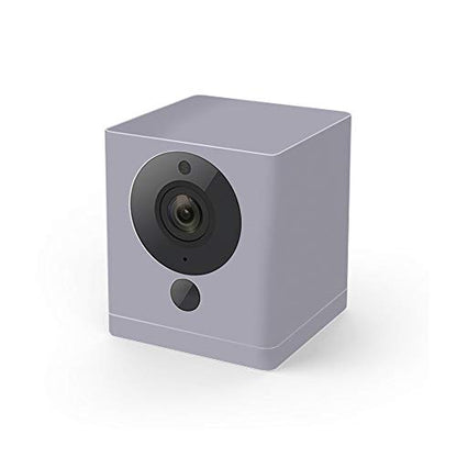 MightySkins Skin Compatible with Wyze Cam V2 - Solid Gray | Protective, Durable, and Unique Vinyl Decal wrap Cover | Easy to Apply, Remove, and Change Styles | Made in The USA - color: Gray