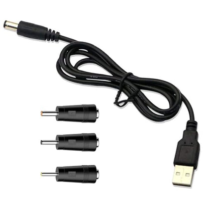 Moon lamp Charger Cord, USB to DC Plug Charging Cord Power Cord Compatible for LOGROTATE/Mydethun/BRIGHTWORLD LED 3D Moon Lamp