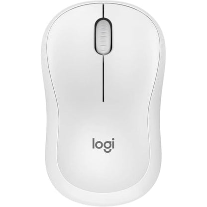 Logitech M240 Compact Silent Bluetooth Wireless Mouse - Off White | Bluetooth connectivity, no USB receiver, quiet clicks, 3 non-customizable buttons, 18-month battery life, PC Mac compatible - color: Off White, size: 1 Pack, style: Bluetooth