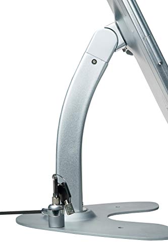 Steel Cable Lock- CTA Security Steel MK Compatible Cable and Lock System for Laptops, Desktops, & Other Devices - Compatible with Standard Kensington Slots (LT-CABLEMK)