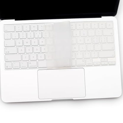 Keyboard Cover for 2026 New MacBook Neo 13 inch with Apple A18Pro Chip/A3404, MacBook Neo 13.0'' A18 Pro Accessory, US Layout Keyboard Skin-Clear - color: Clear