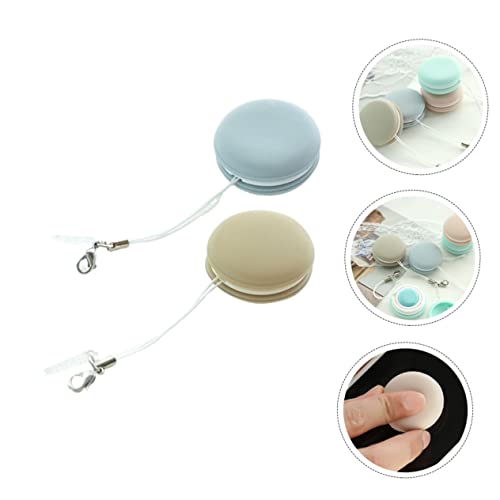 VALICLUD Macaron Screen 2pcs Microfiber Cloths for Glasses Lenses and Electronics Soft Sturdy Cleaning Tool for Phones and Screens