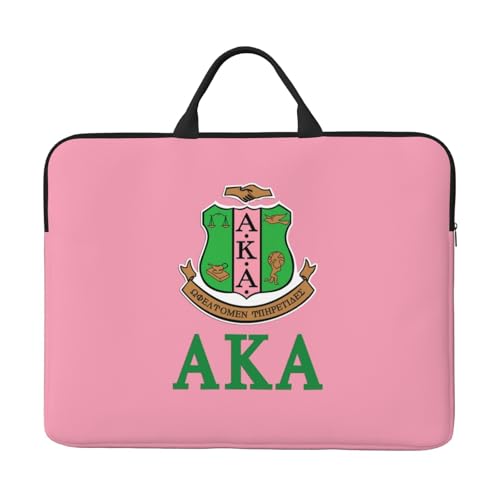 AKA Sorority Gifts 15.6 Inch Laptop Tote Bag,Shockproof Computer Handbag, for Business, College and Daily Use - color: Color-5