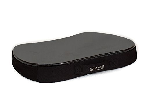 Sofia + Sam Mini Memory Foam Lap Desk Color: Black - color: Black