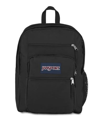 JanSport Laptop Backpack - Computer Bag with 2 Compartments, Ergonomic Shoulder Straps, 15” Laptop Sleeve, Haul Handle - Black - color: Black