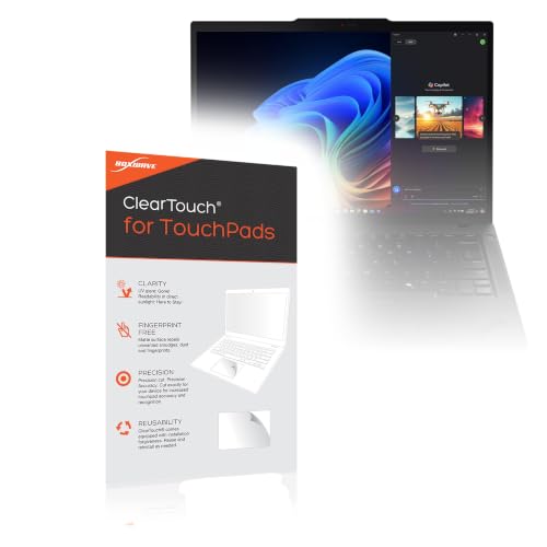 BoxWave Touchpad Protector Compatible with Lenovo ThinkPad T14 Gen 6 (14 in) - ClearTouch for Touchpad (2-Pack), Pad Protector Shield Cover Film Skin