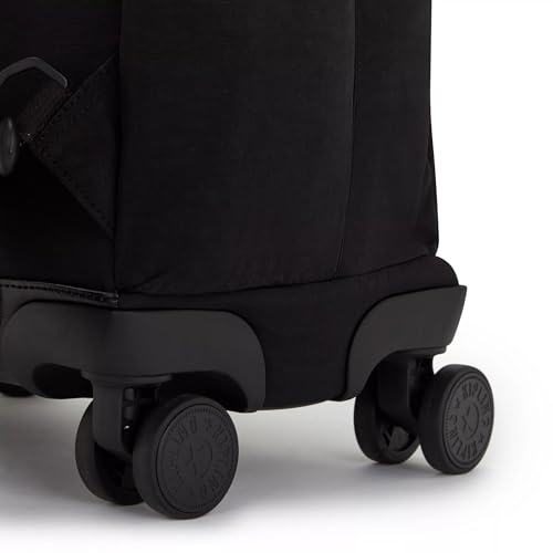 Kipling New Zea 15" Laptop Rolling Backpack - color: True Black