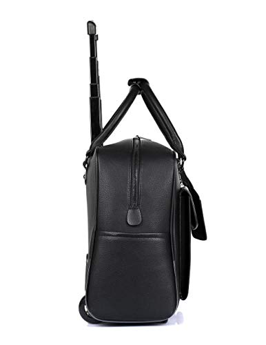 Karla Hanson Men's Professional & Travel Trolley - Black/White