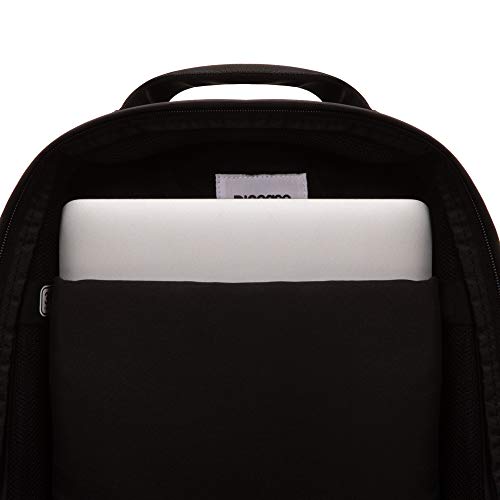 Incase Compact City Backpack – 18L Everyday Travel Tech Backpack and Laptop Bag for Work or School – Three Pockets, 16” Padded Laptop Sleeve, Quick Access Pocket – Black - color: Black