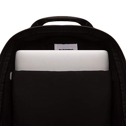 Incase Compact City Backpack – 18L Everyday Travel Tech Backpack and Laptop Bag for Work or School – Three Pockets, 16” Padded Laptop Sleeve, Quick Access Pocket – Black - color: Black